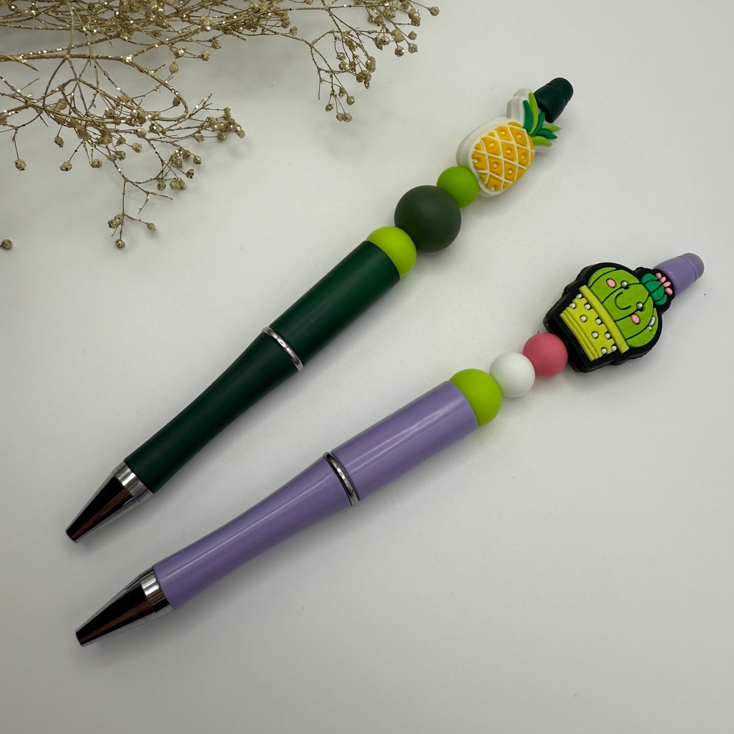 Silicone Beaded Pens