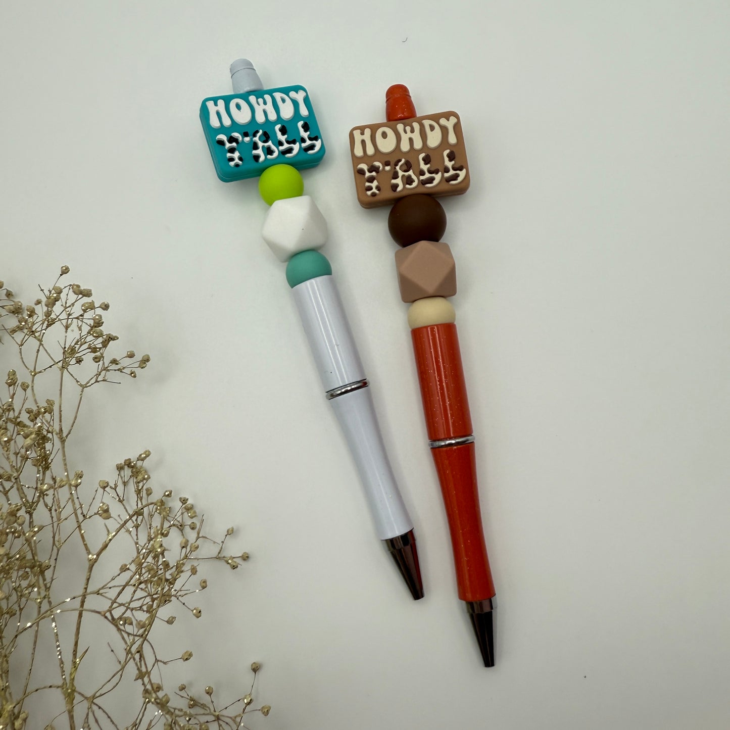 Silicone Beaded Pens