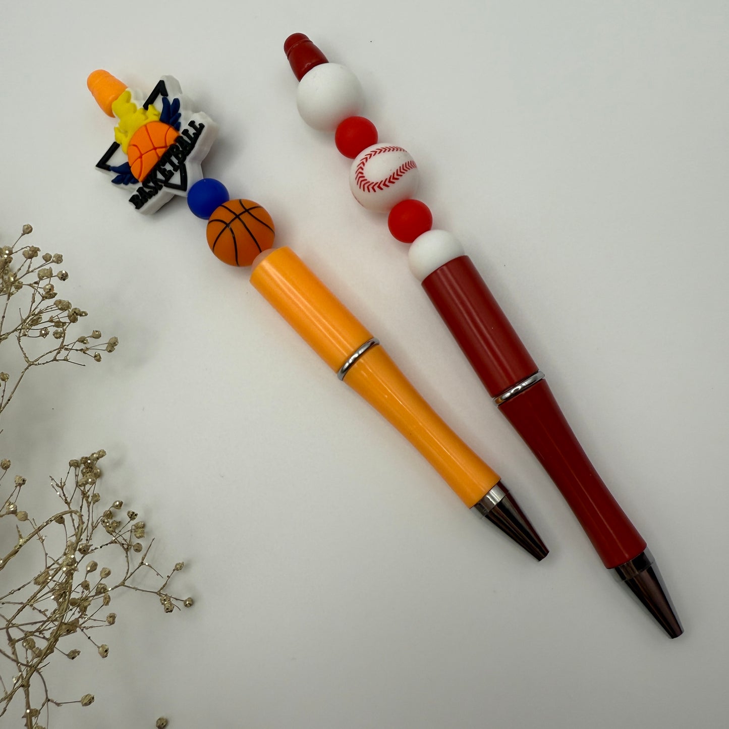 Silicone Beaded Pens