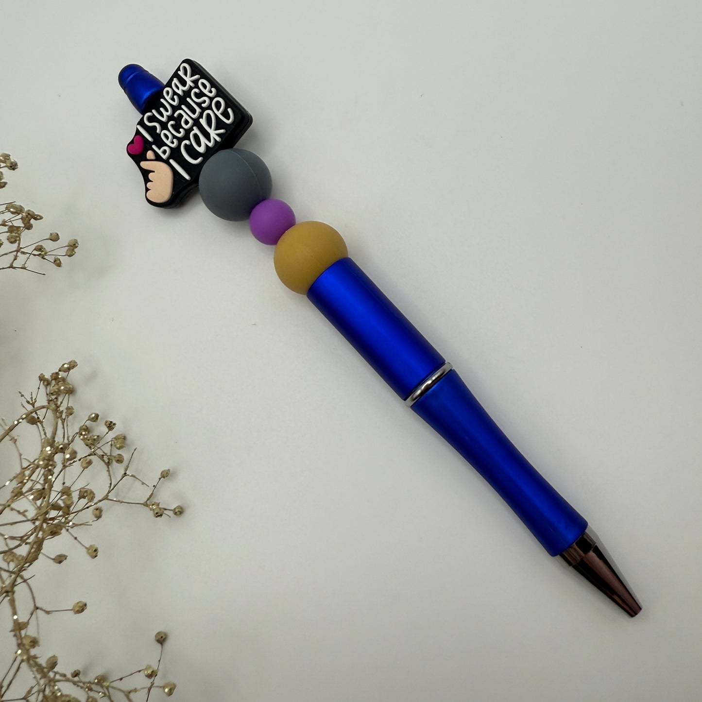 Silicone Beaded Pens