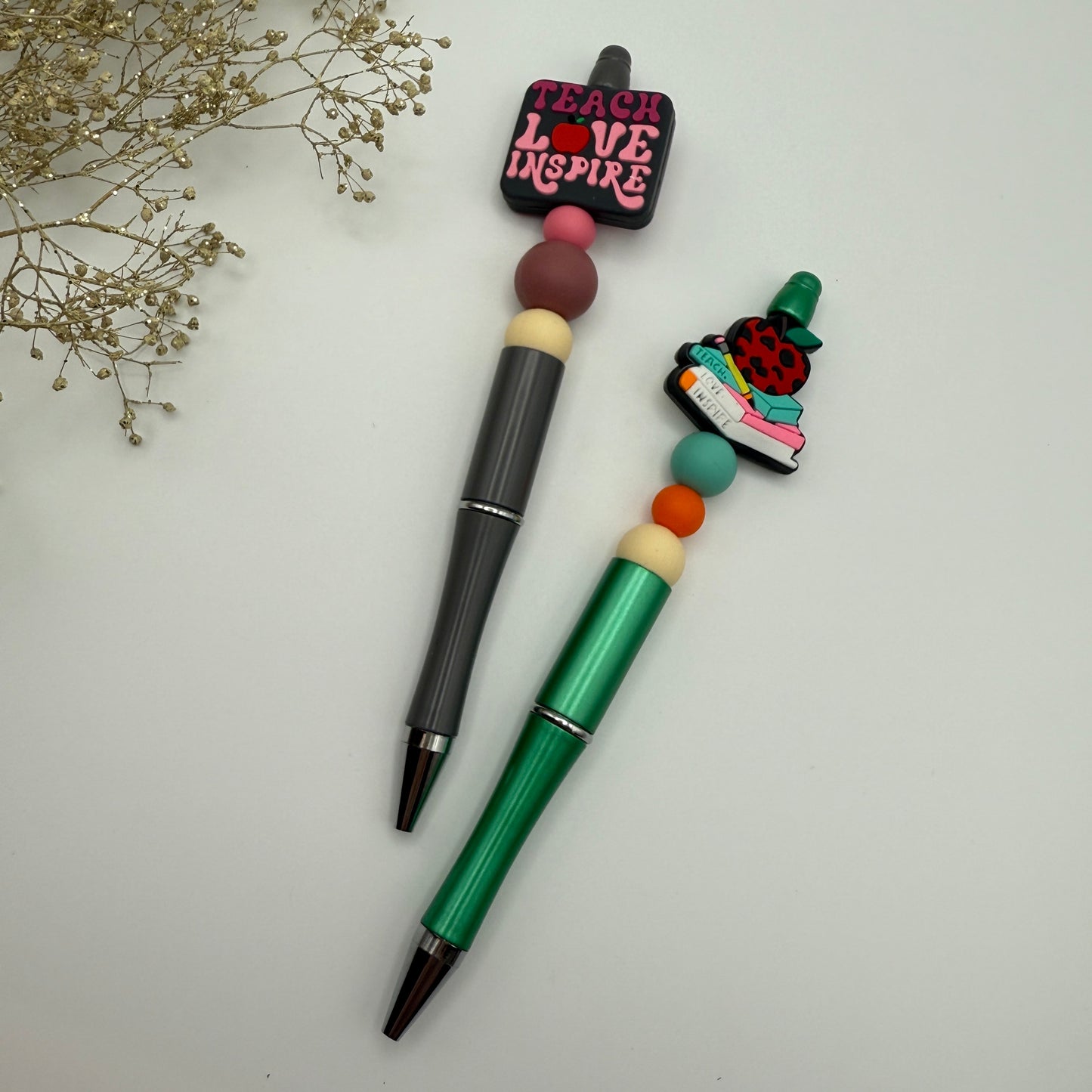 Silicone Beaded Pens